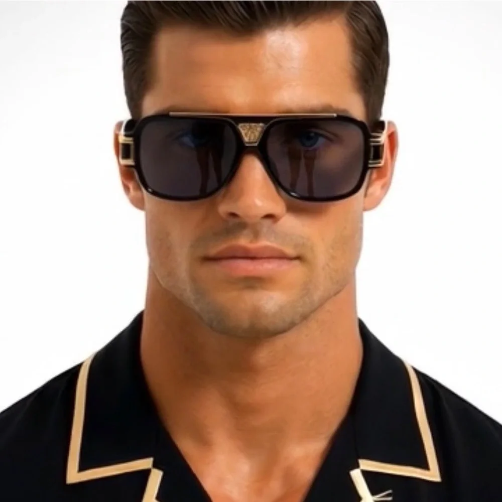 Men High Fashion Club wear Celebrity Style Sunglasses Hip Hop Cholo Elegant New‎
